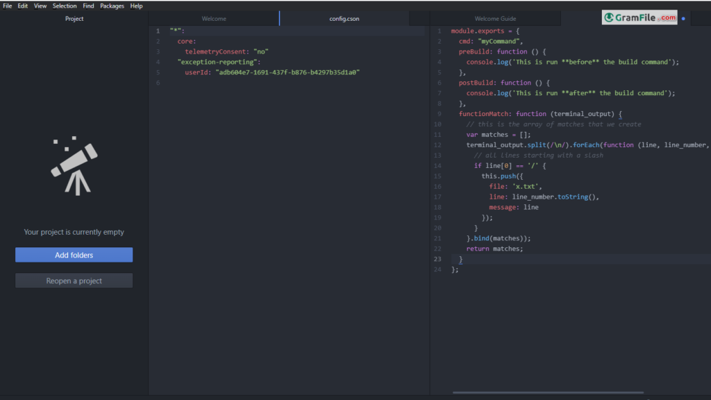 Atom Screenshot