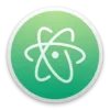 Atom logo icon