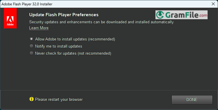 Adobe Flash Player latest version