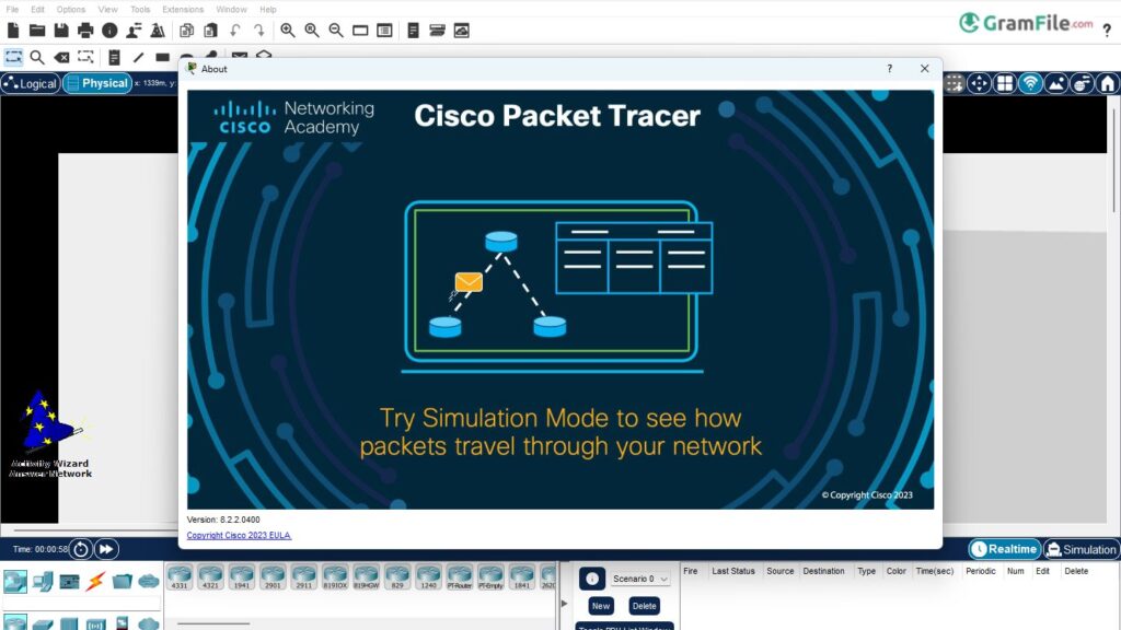 Latest version of Cisco Packet Tracer