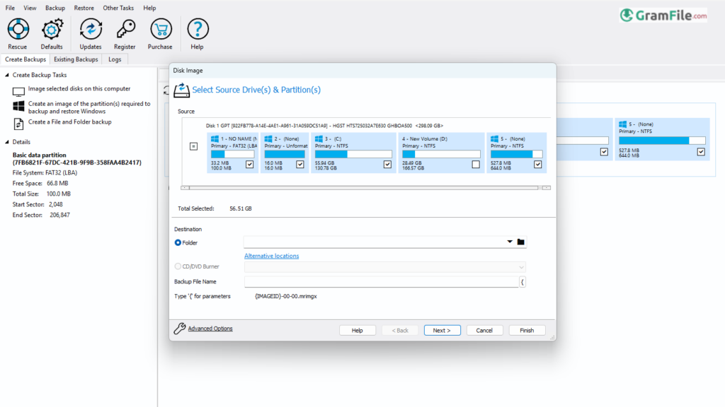 Macrium Reflect Windows Backup