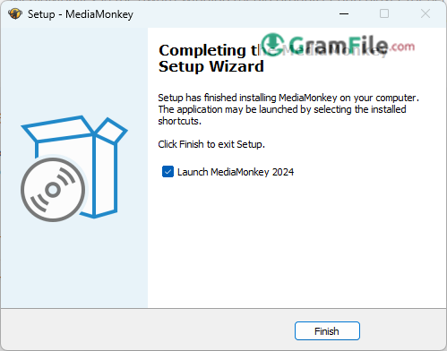 MediaMonkey Install Final Step 2 Finish and Launch