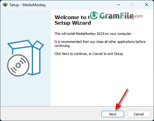 MediaMonkey Install Step 1