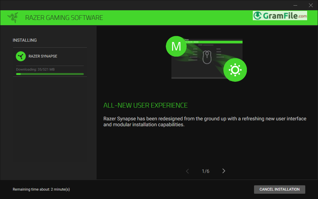 Razer Synapse Install 2 Downloading Files