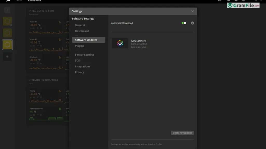 Download iCUE 64 bit latest version
