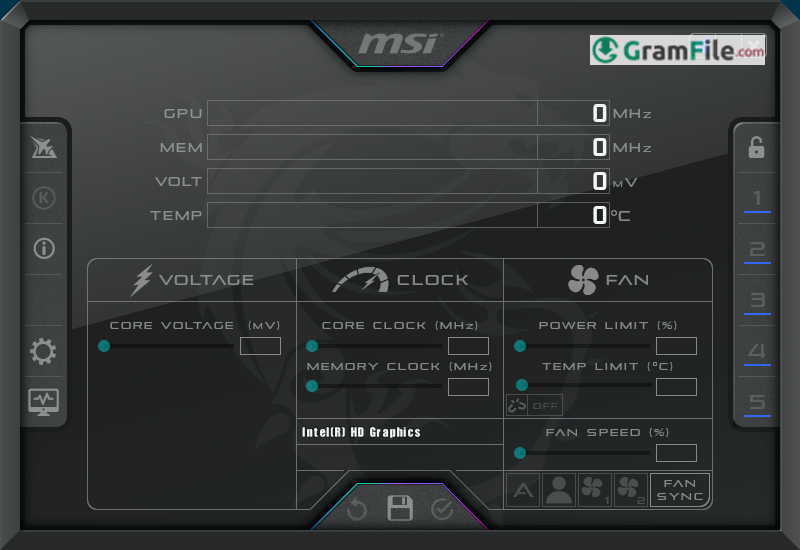 MSI Afterburner for PC Windows