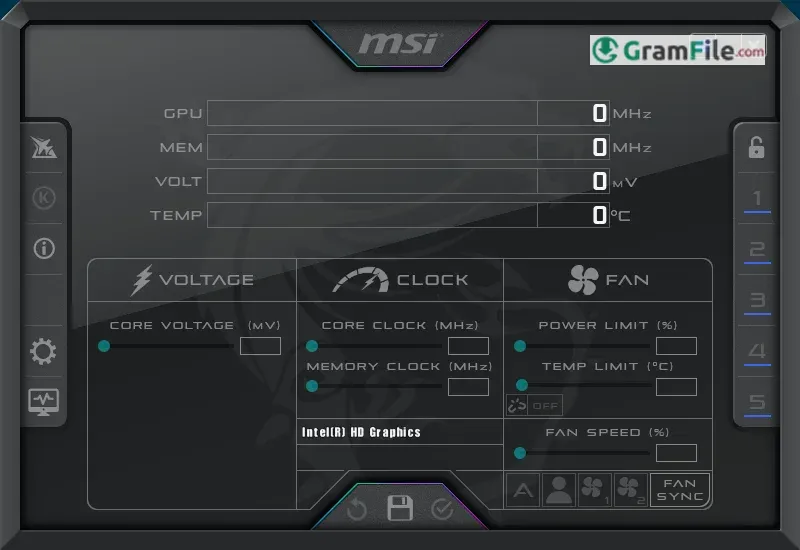 MSI Afterburner for PC Windows