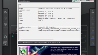MSI Afterburner latest version