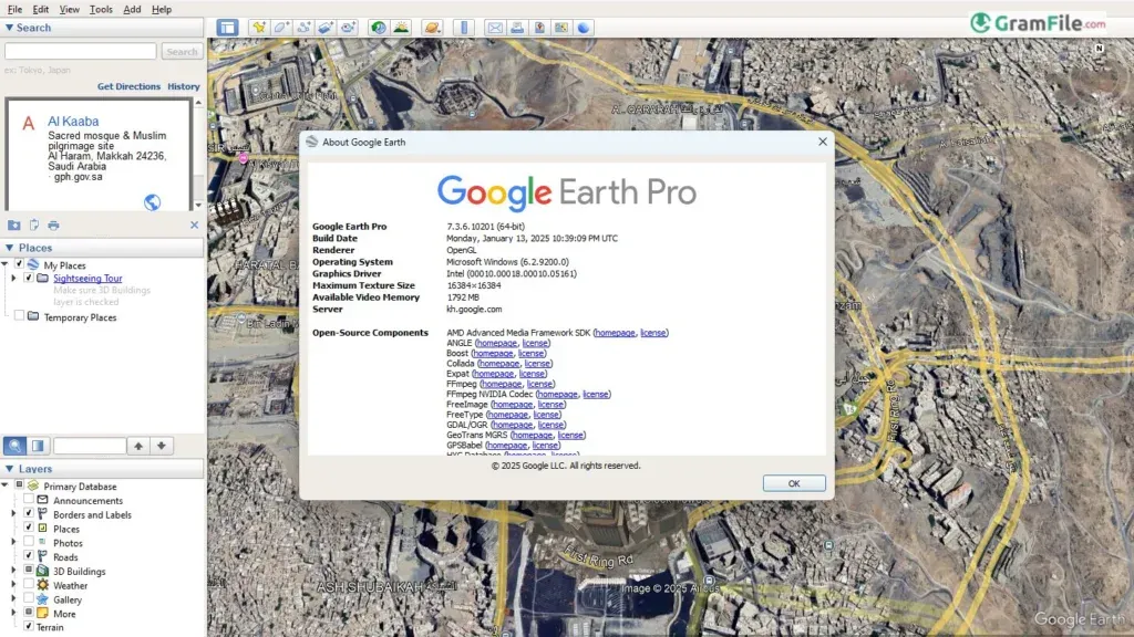 Google Earth Pro 64 bit latest version