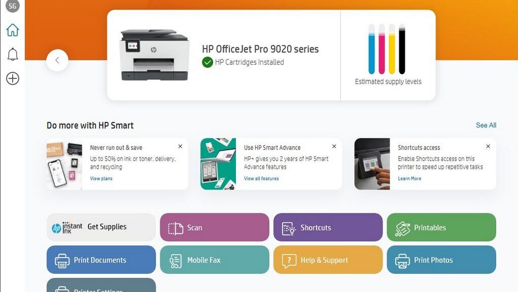 HP Smart for PC Windows