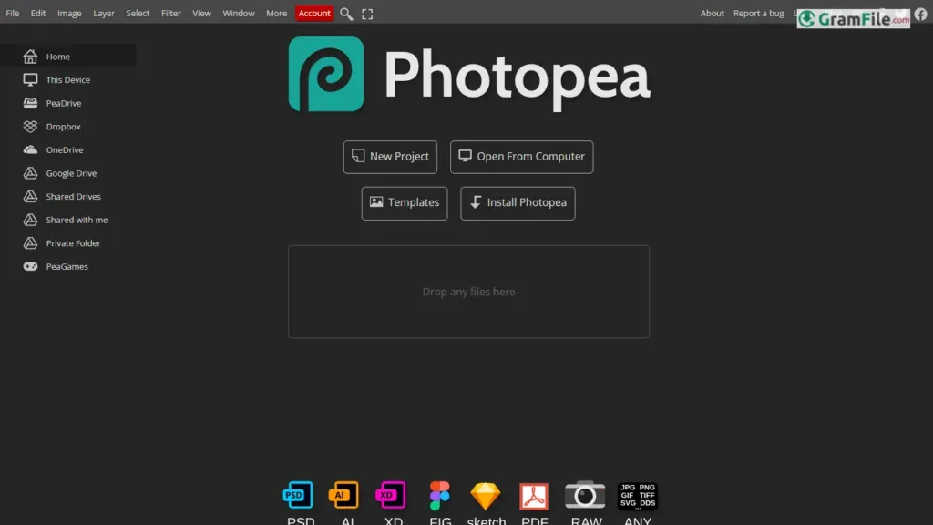 Photopea for PC Windows