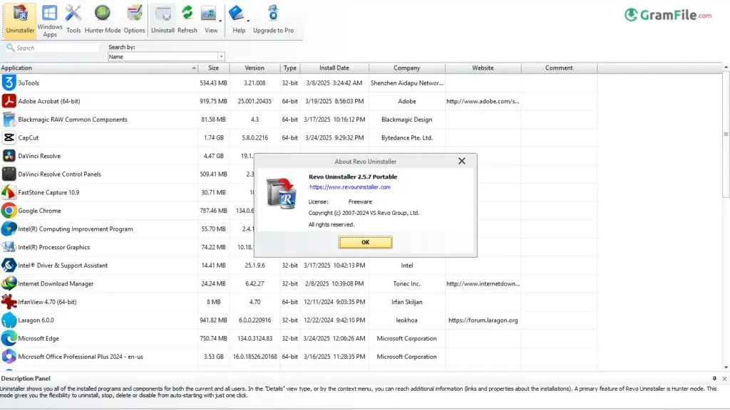 Revo Uninstaller Portable Version