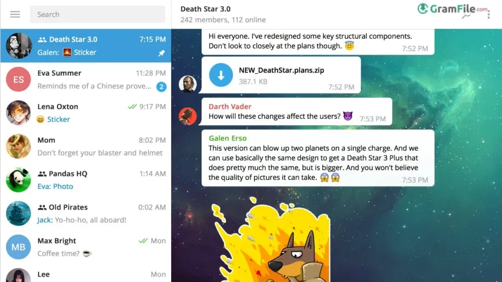 Telegram Desktop for Windows PC