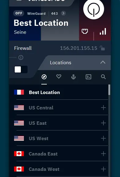 Windscribe Locations