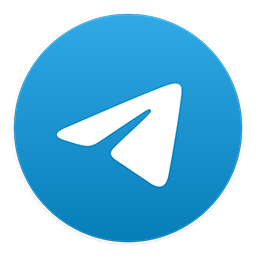 Telegram logo icon