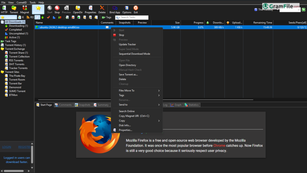 BitComet for PC Windows