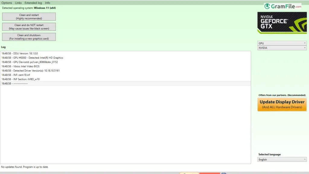 DDU NVIDIA