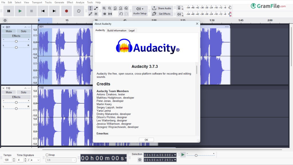 Download Audacity 64 bit latest version