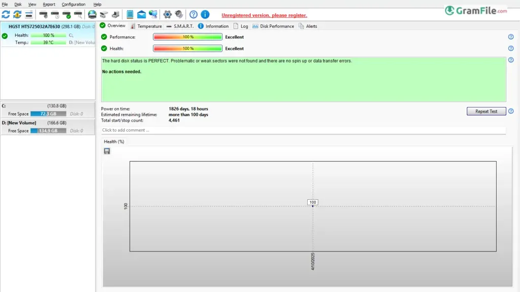 Hard Disk Sentinel for PC Windows