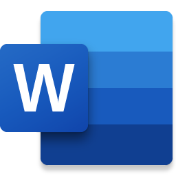Microsoft Word logo icon