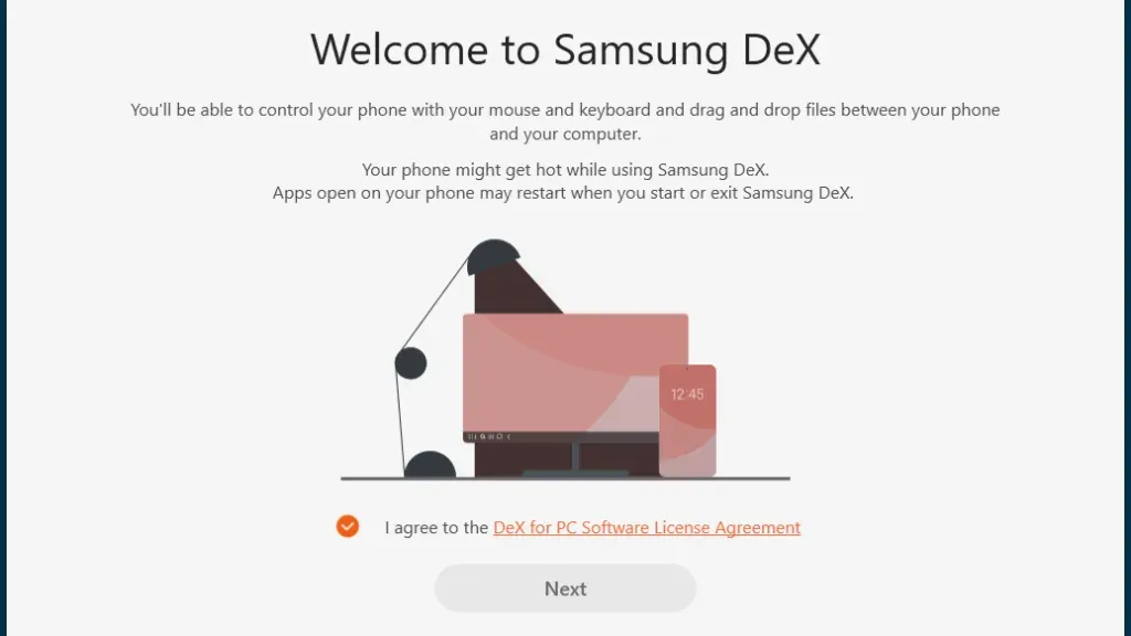 Samsung DeX License Agreement