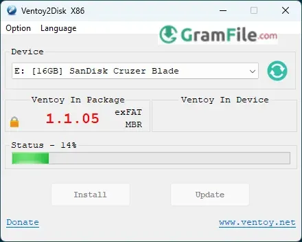Ventoy for Windows PC