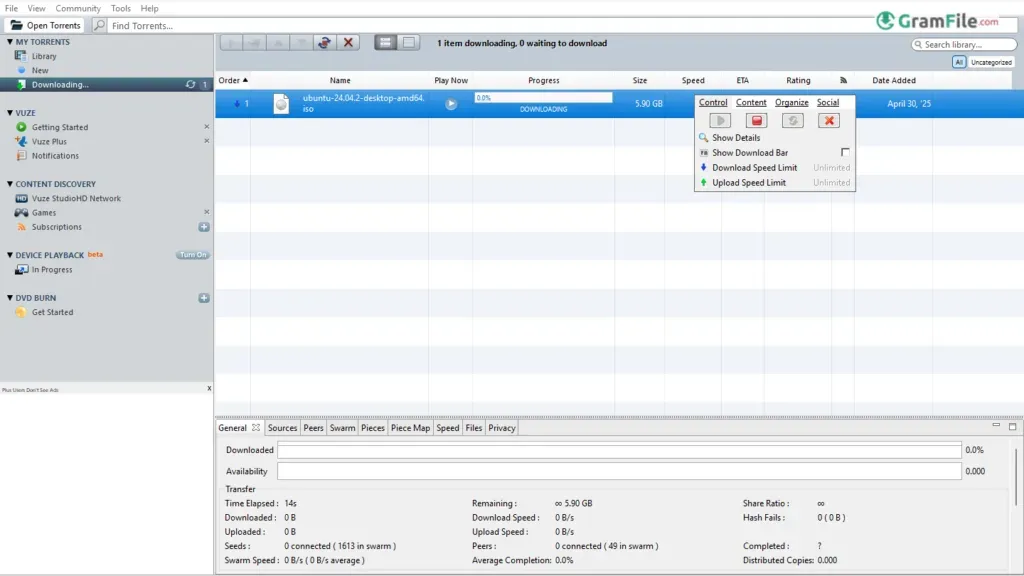 Vuze for PC Windows