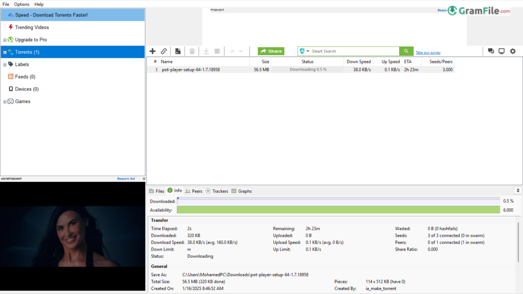 µTorrent for Windows PC