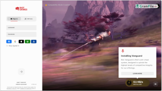 downloading and installing Vanguard