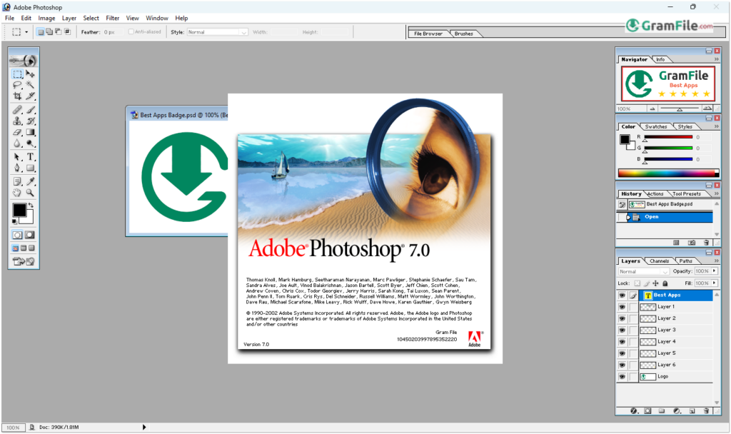 Adobe Photoshop 7.0 Download