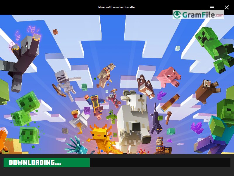 Minecraft Launcher Install Downloading