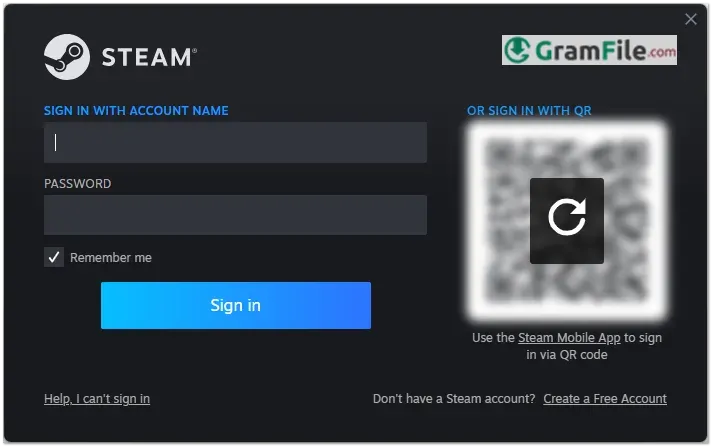 Steam login