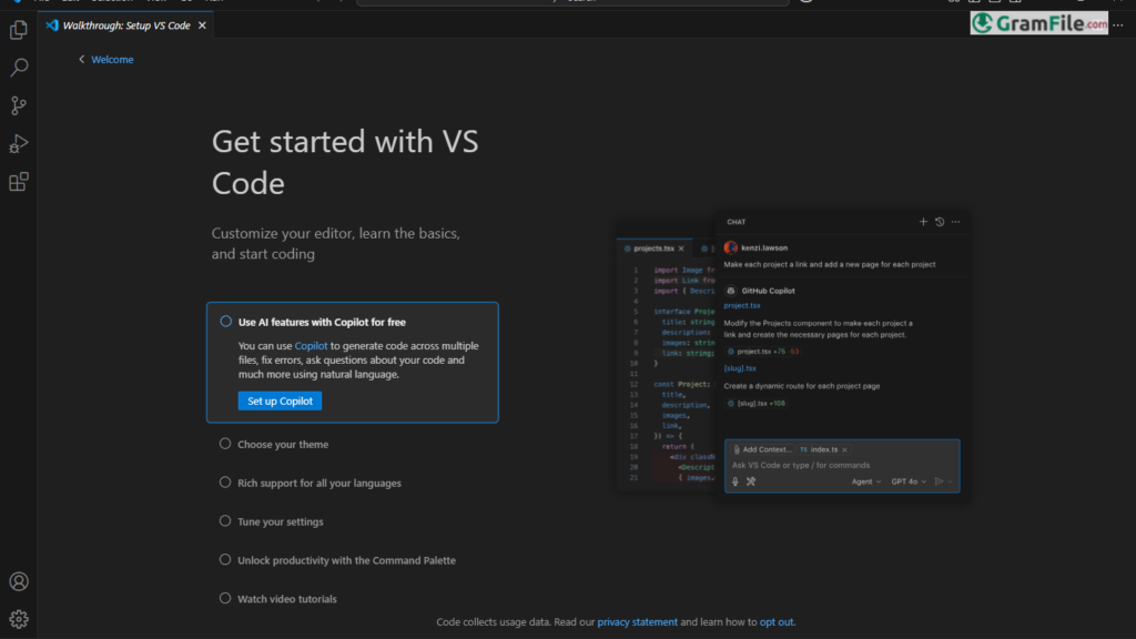 Visual Studio Code for PC Windows