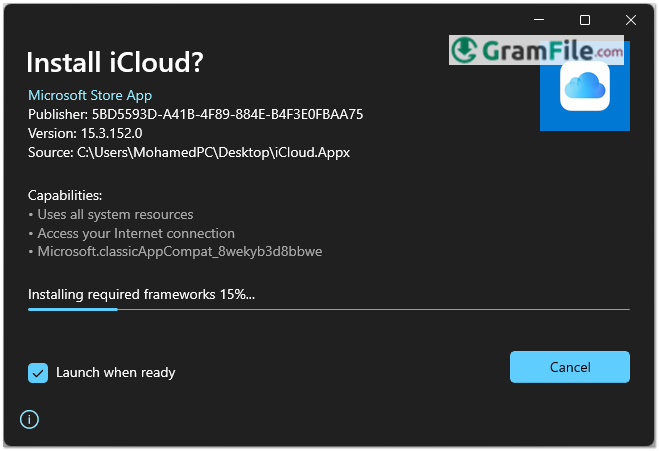 iCloud Install