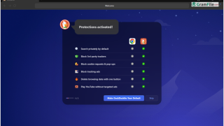 DuckDuckGo Browser Welcome Screen