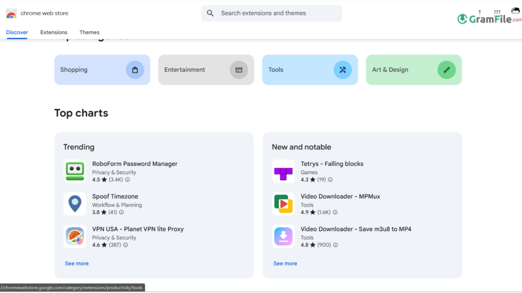 Chrome Web Store for PC Windows