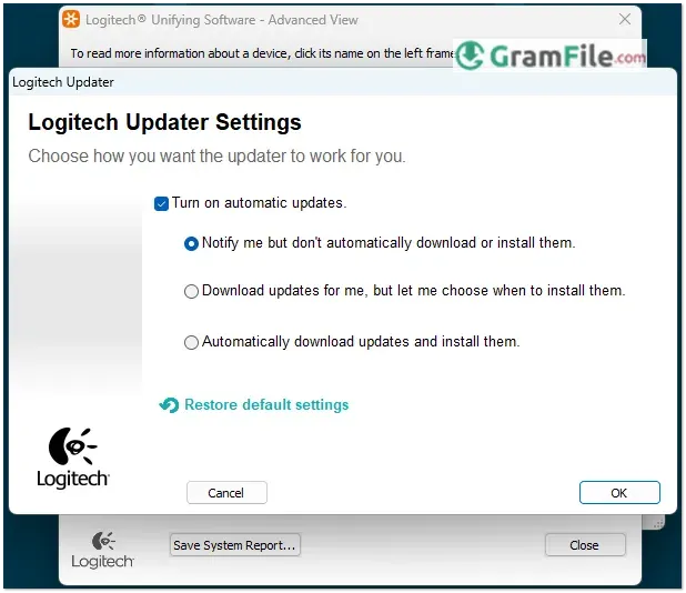 Download Logitech Unifying Software latest update