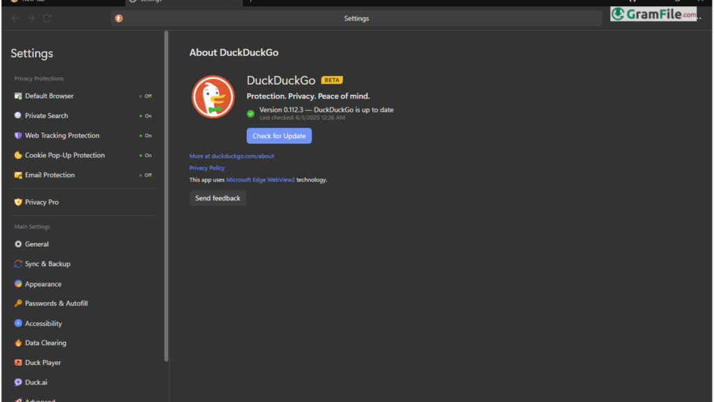DuckDuckGo Browser latest version