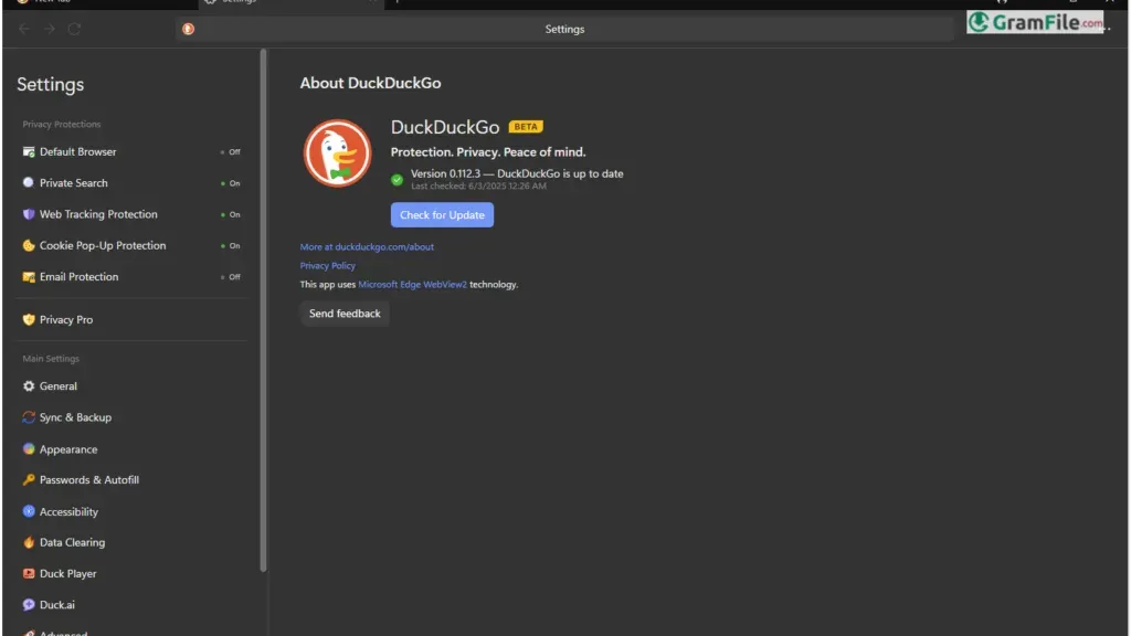 DuckDuckGo Browser latest version