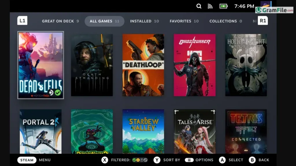 SteamOS Screenshot