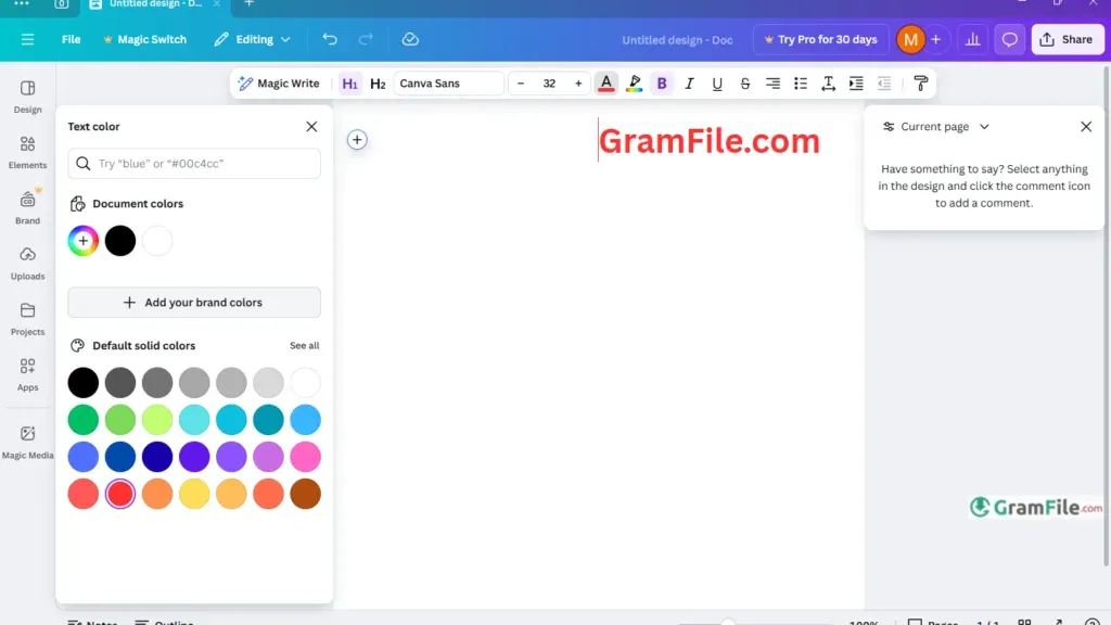 Canva for Windows 11