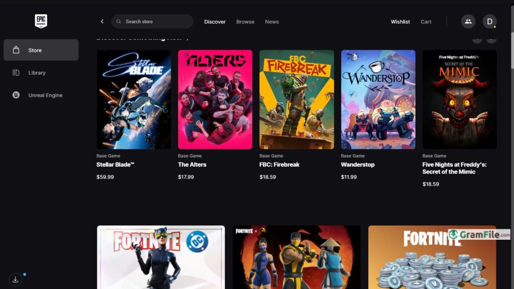 Epic Games Launcher for PC Windows