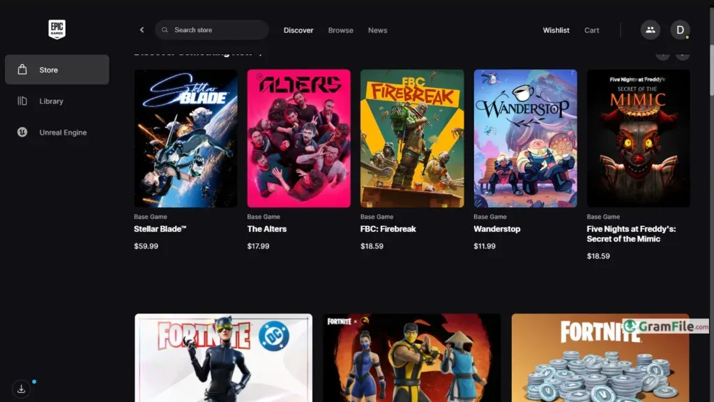 Epic Games Launcher for PC Windows
