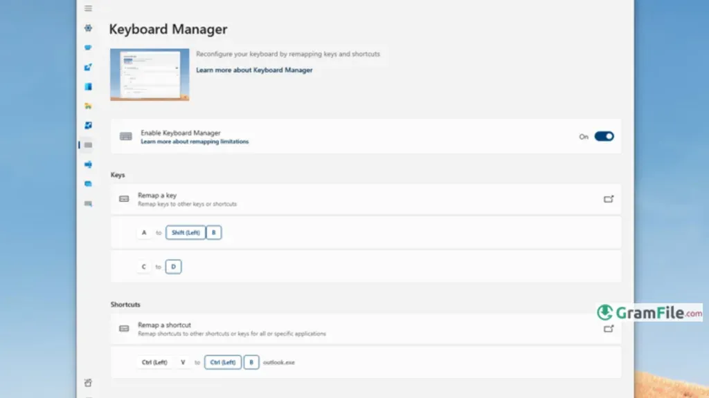 Keyboard Manager
