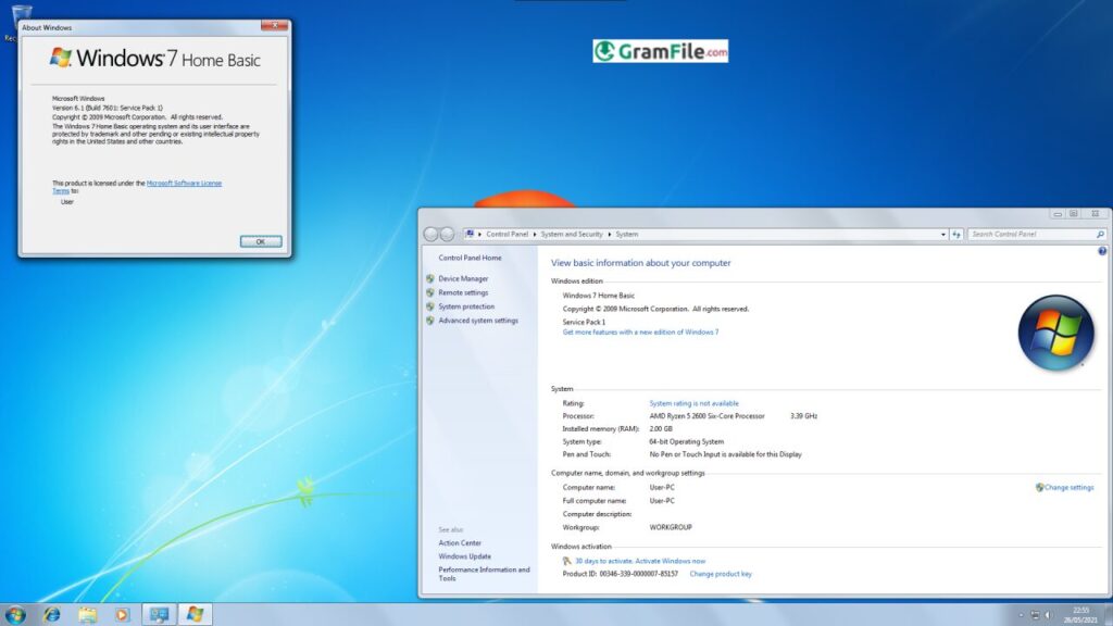 Windows 7 Home Basic ISO