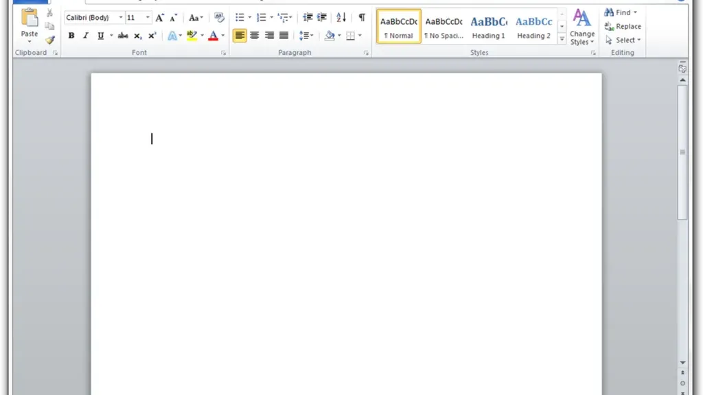 Microsoft Office 2010 Word