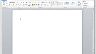 Microsoft Office 2010 Word