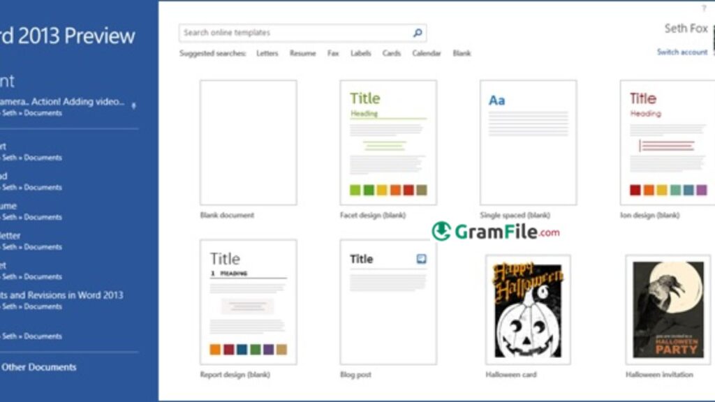 Microsoft Office 2013 Word