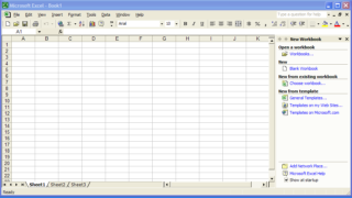 Office XP Excel