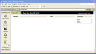 Office XP Outlook